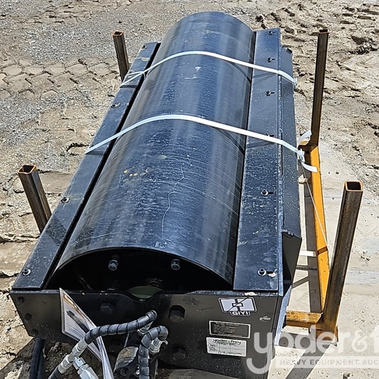 2026 GIYI GY-VR59 Vibratory Roller to suit Skidsteer