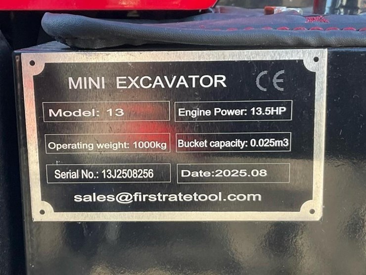 #1205-•-unused-future-ft13-mini-excavator*-image-5