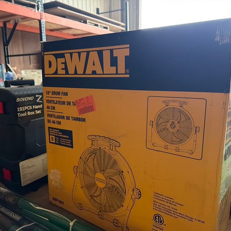 #6 • DEWALT DXF-1841 18IN ELECTRIC DRUM FAN