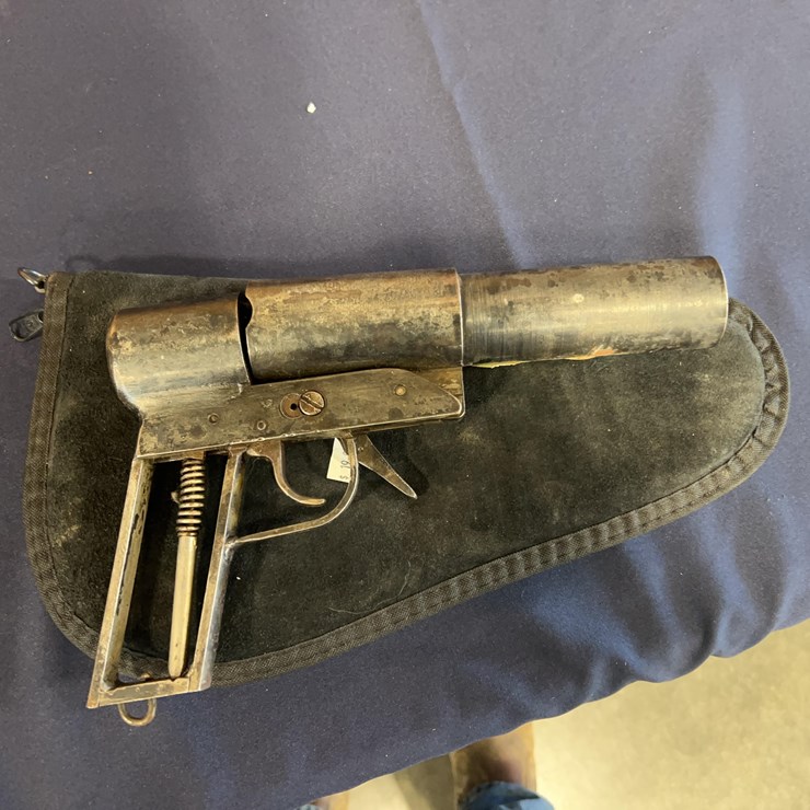 Custom Made Large Caliber Pistol