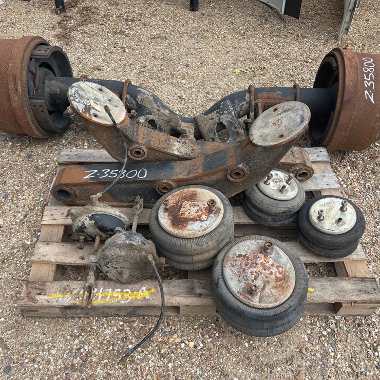 #35800 • PALLET OR AIR BAGS AND AXLE
