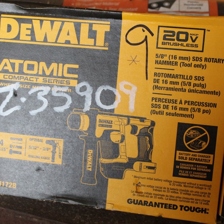#9 • DEWALT 5/8IN SDS ROTARY HAMMER