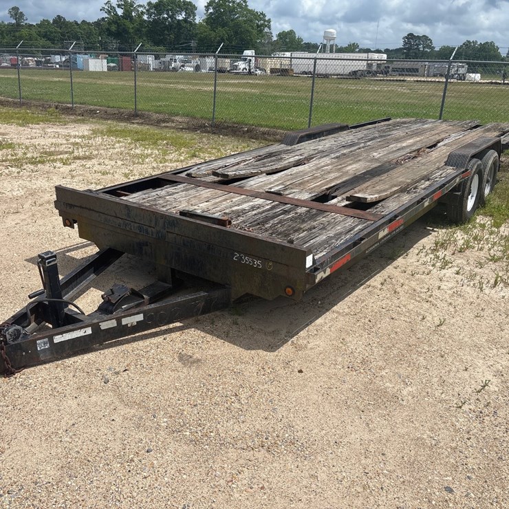 #35535 • C.F.'s 24FT FLATBED TRAILER