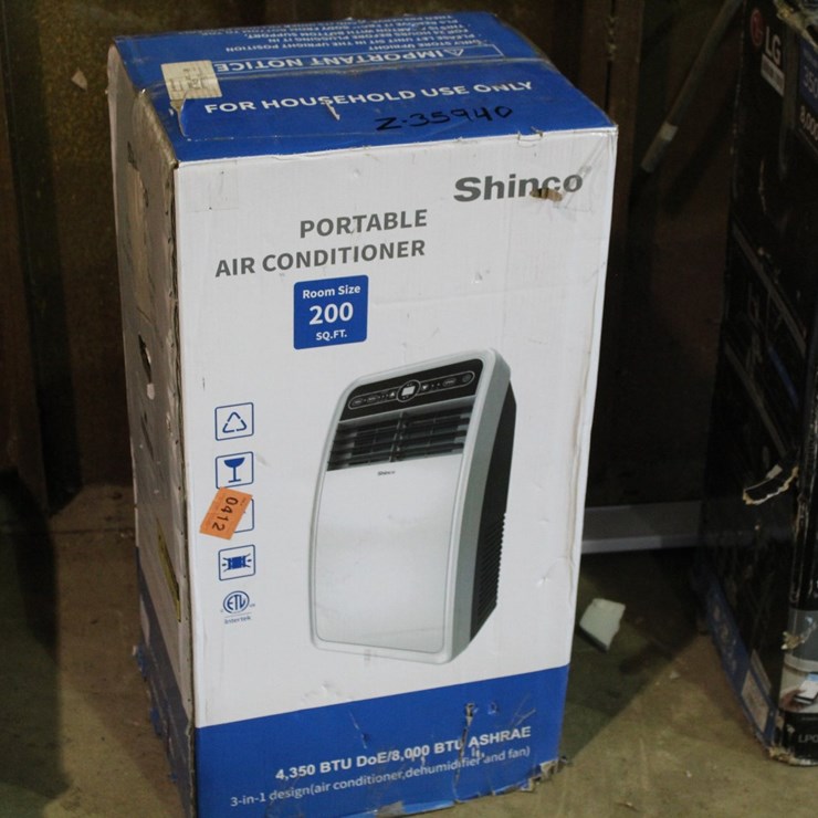 #35940 • SHINCO PORTABLE AIR CONDITIONER