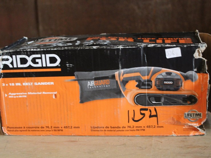 #1154-•-ridgid-3-x-18in-belt-sander-image-1