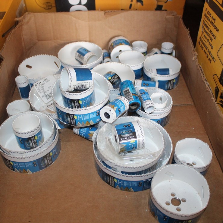 #4 • BOX OF UNUSED HOLE SAWS