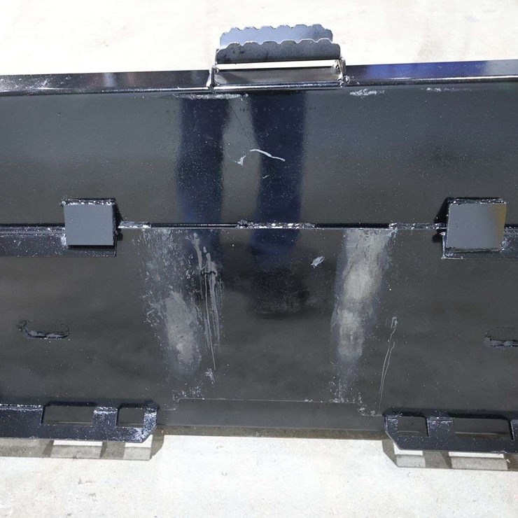 84 in. Skid Steer Snow/Litter Bucket