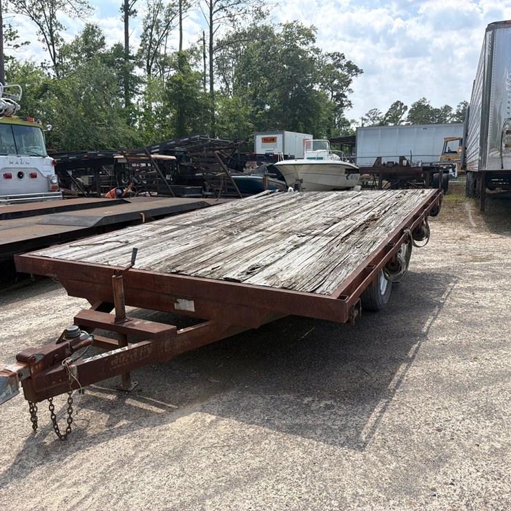 #35727 • 1995 CROS UT FLATBED TRAILER