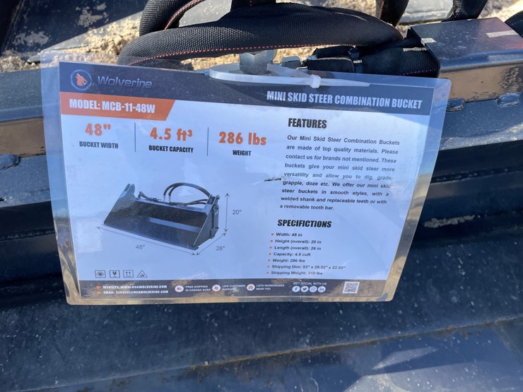 #2318-•-new-wolverine-mini-skid-steer-combination-bucket-image-16