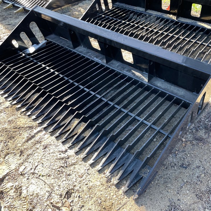 #2329 • New Wolverine 78" Skid Steer Skelton High Side Bucket