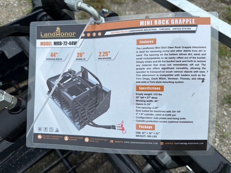 new-landhonor-mrb-72-44w-grapple-bucket-skid-steer-attachment-image-5