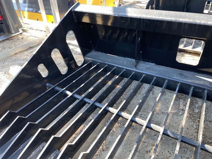 #2342-•-new-wolverine-72"-skid-steer-skelton-rock-screening-bucket-attachment-image-9
