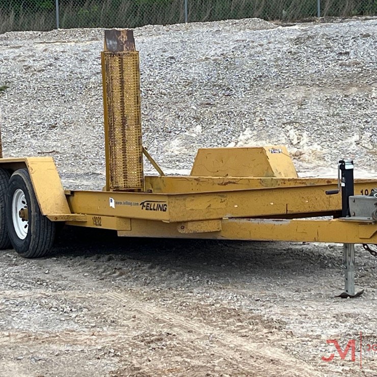 2018 FELLING 80"X16' T/A EQUIPMENT TRAILER