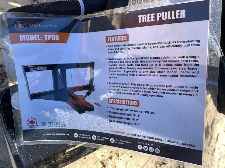 #2322-•-new-wolverine-skid-steer-tree-puller-image-12