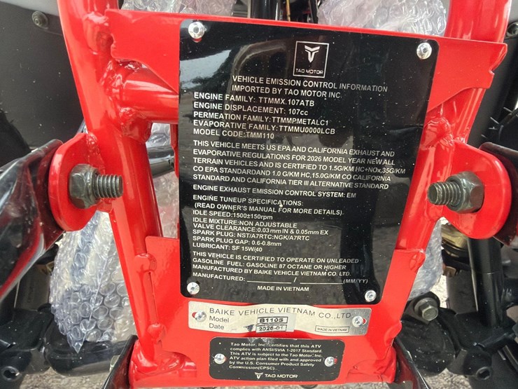 new-110-cc-boulder-4-stroke-atv-w/-elec-start-,-remote-control-speed-limiter-/-kill-switch-recreational-vehicle-image-5