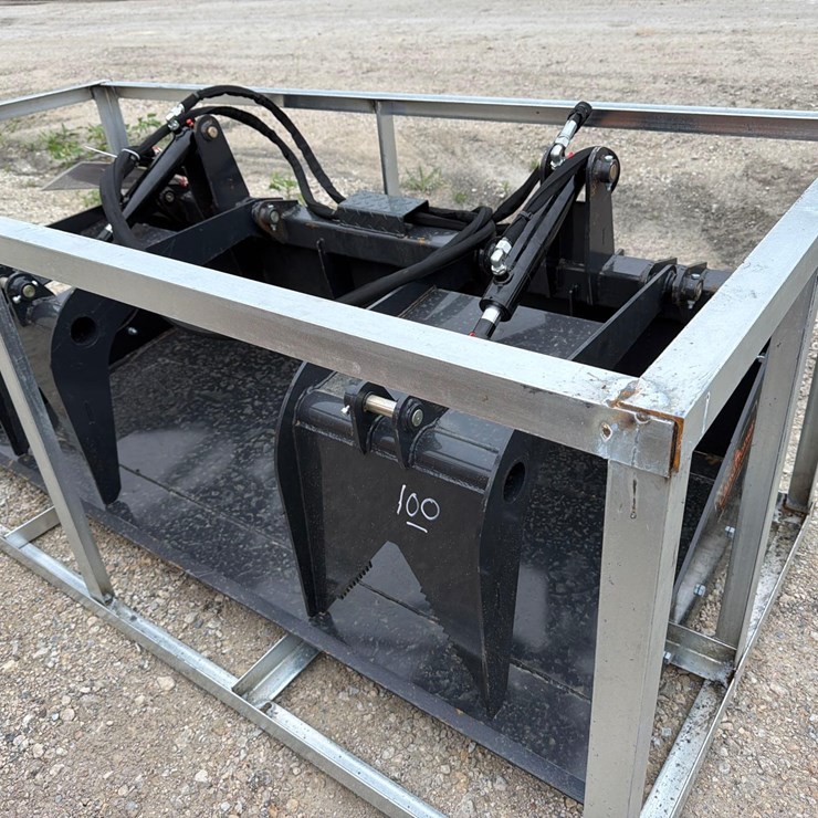 NEW LANDHONOR SGB-11-72W GRAPPLE BUCKET SKID STEER ATTACHMENT