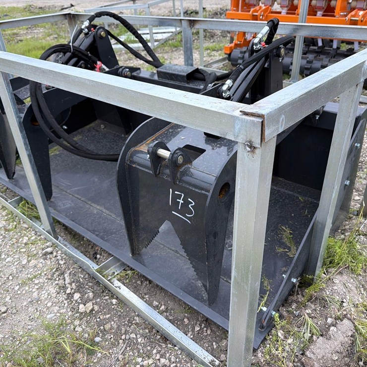 NEW LANDHONOR SGB-11-72W GRAPPLE BUCKET SKID STEER ATTACHMENT