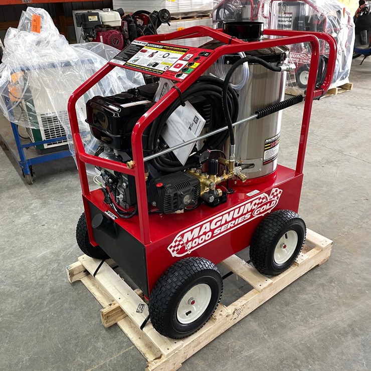 #2295 • New Magnum 4000 Hot Water Pressure Washer