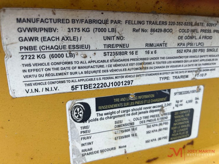 2018-felling-80"x16'-t/a-equipment-trailer-image-5