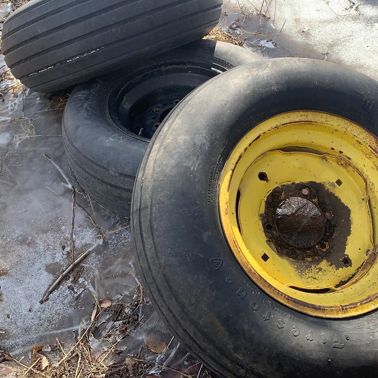 Assorted Implement Tires **SOLD ONSITE ONLY, NO ONLINE BIDS WILL BE ACCEPTED**