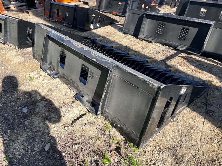 #2345-•-new-wolverine-78"-skid-steer-skelton-rock-screening-bucket-attachment-image-4