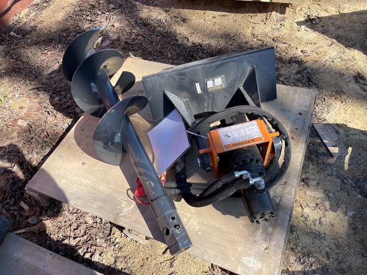 #2301-•-new-wolverine-mini-skid-steer-auger-drive-and-bit-attachment-image-3