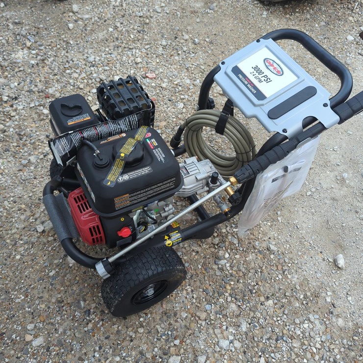 NEW SIMPSON 208CC MEGASHOT MS61043 3000PSI PRESSURE WASHER