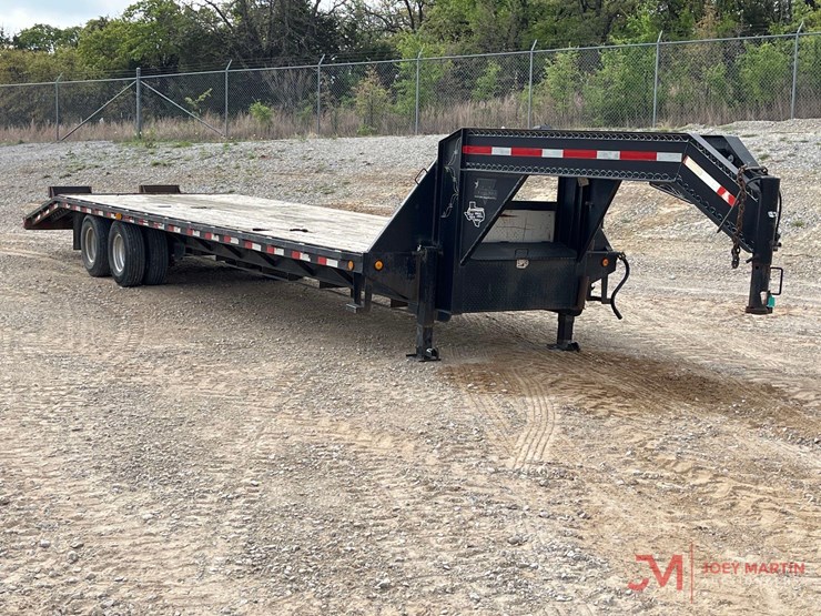 2007-pj-26'+5'-dovetail-gooseneck-trailer-image-1