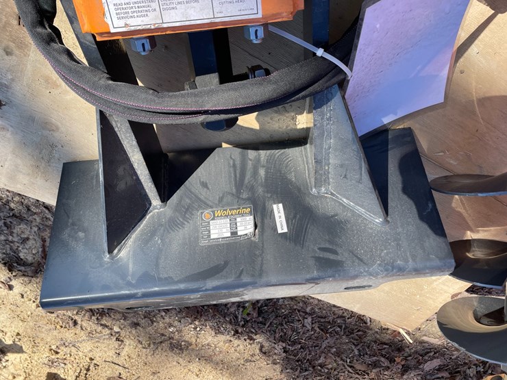 #2303-•-new-wolverine-mini-skid-steer-auger-drive-and-bit-attachment-image-11