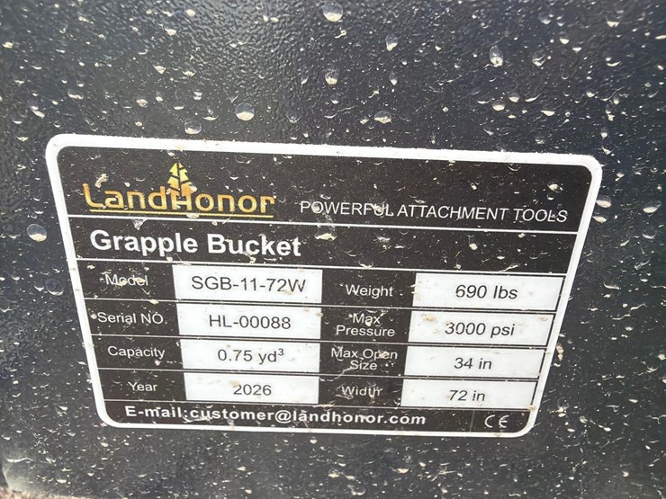 new-landhonor-sgb-11-72w-grapple-bucket-skid-steer-attachment-image-6