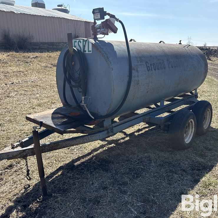 HOMEMADE FUEL TRAILER