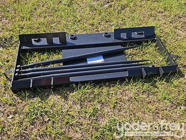 unused-2026-jct-skid-steer-bale-spear-w/-quadruple-tines-image-4