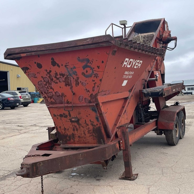 #4047 • 1991 Royer Top Soil Shredder