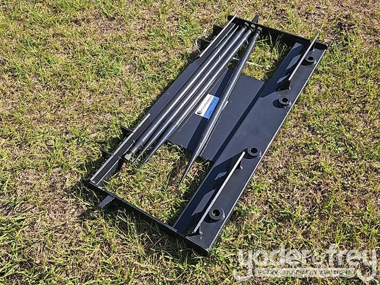 unused-2026-jct-skid-steer-bale-spear-w/-quadruple-tines-image-1