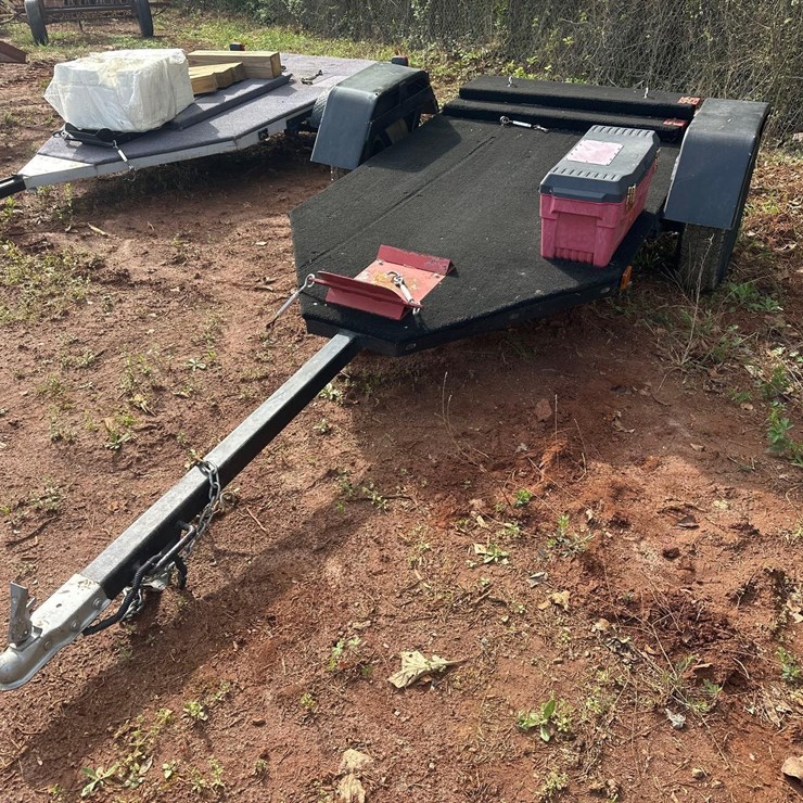 8FT PULL BEHIND TRAILER - BILL OF SALE ONLY