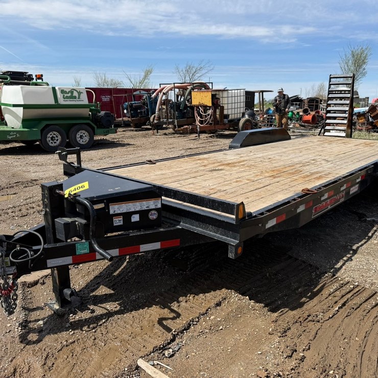 #6406 • 2023 Trailerman 22' Equipment Trailer
