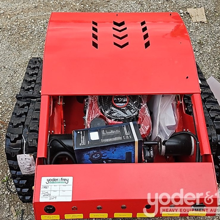 2026 MMS MS800 Lawn Mower, Motor: Brushed Motor, Remote Control, Cutting Width 550mm, Blade Can Be Lifted