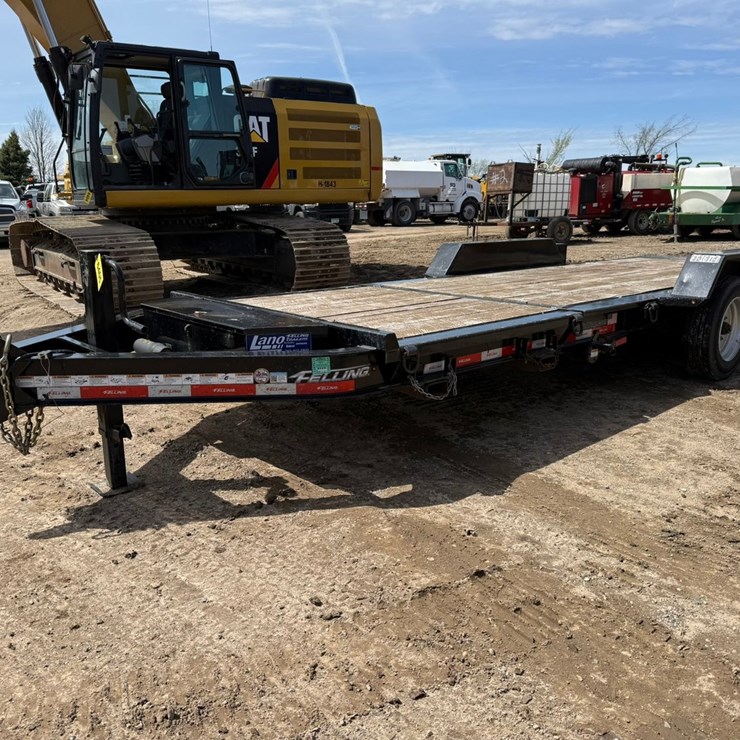 #6405 • 2024 Felling 21' Tilt Bed Trailer
