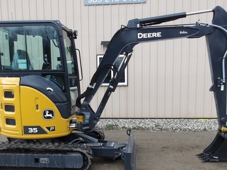 #7470-•-john-deere-35p-mini-excavator-with-4-hours!-image-1