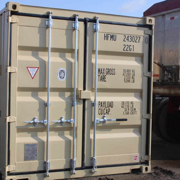 #9262 • 20' Shipping Container W/Easy Open Door