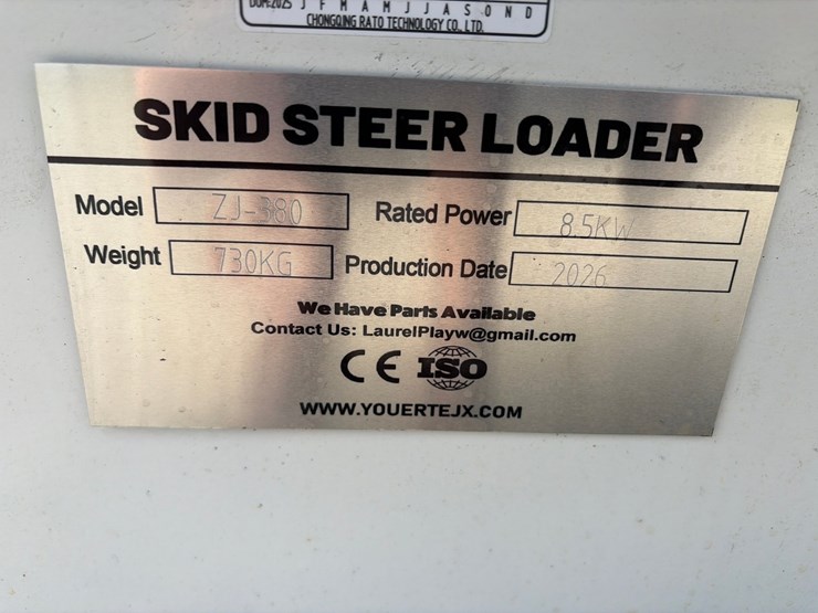 #211-•-unused-2026-zjg-zj-380-mini-skid-steer-loader-image-8