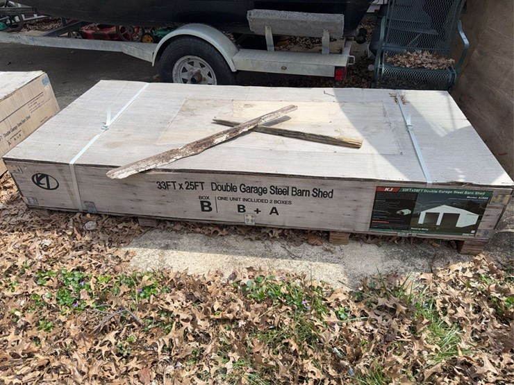 large-steel-shed/garage-(2-boxes)-a+b-33ft-25ft-image-3
