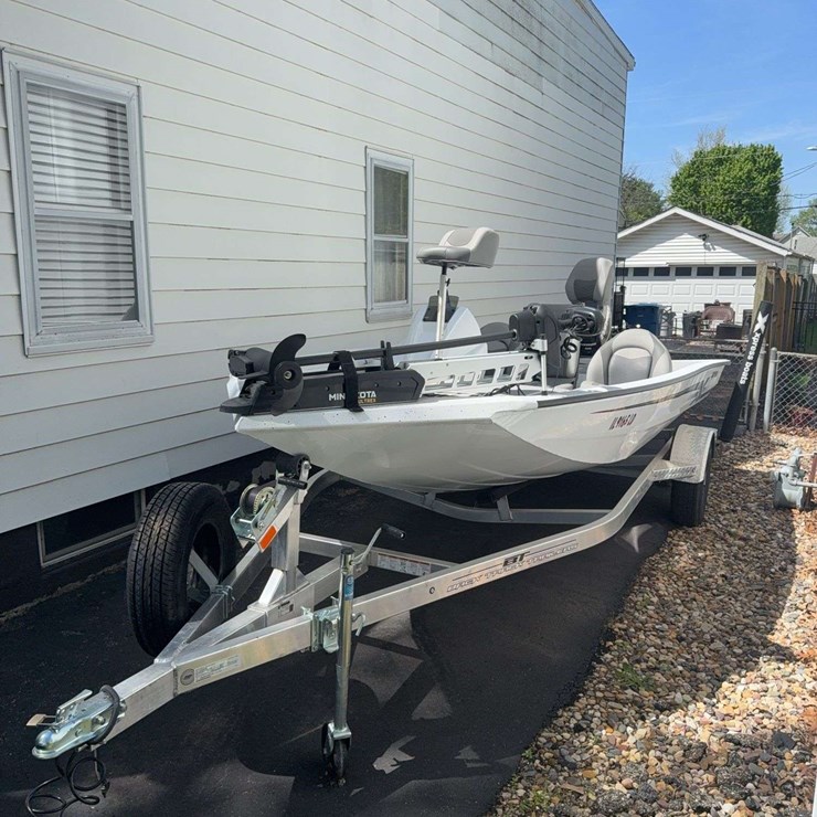 2023 XPRESS Boat and 2022 Back Track Trailer