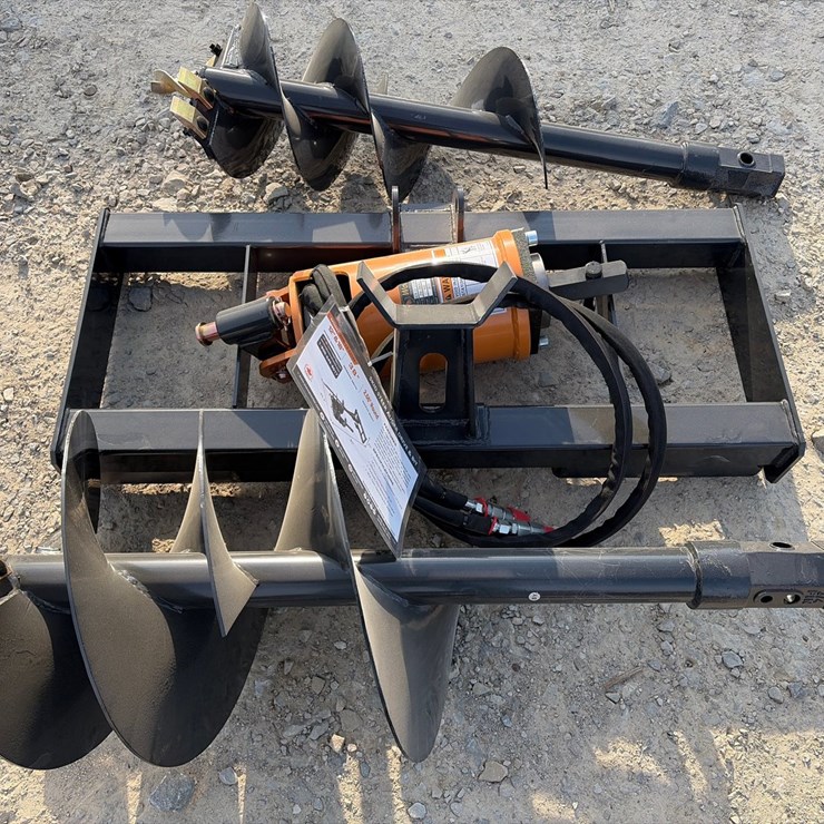 #509 • Unused Wolverine Skid Steer Auger with 12” & 18” Bits