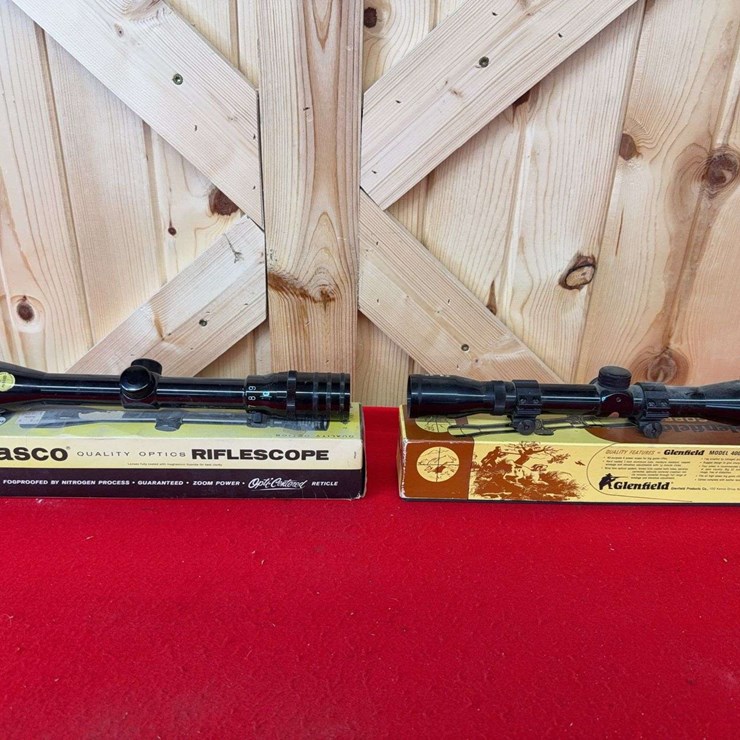 Two gun scopes