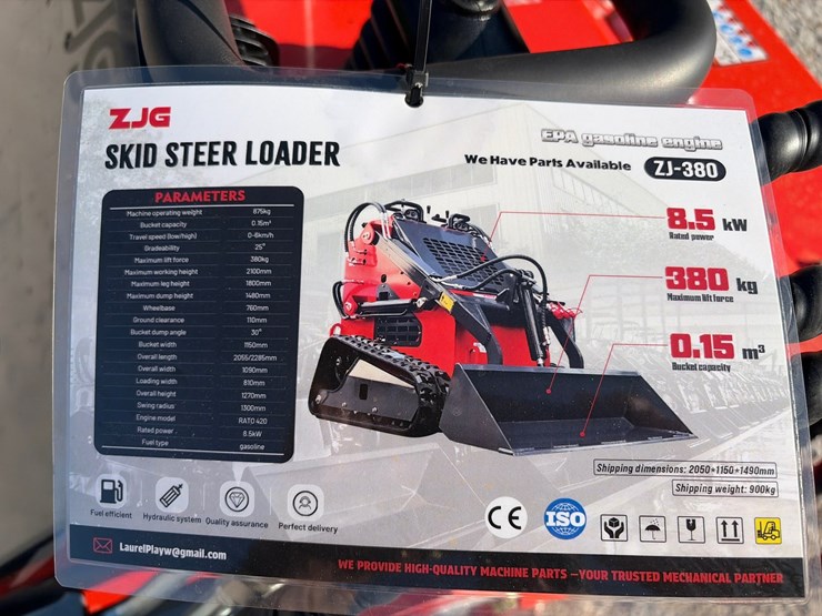 #208-•-unused-2026-zjg-zj-380-mini-skid-steer-loader-image-6