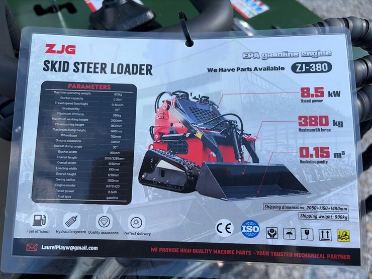 #202-•-unused-2026-zjg-zj-380-mini-skid-steer-loader-image-6