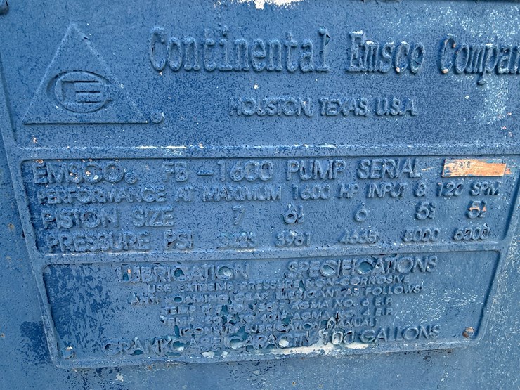 continental-emsco-fb-1600-5k-wp-triplex-mud-pump-w/-ac-electric-motor-&-mixing-tank-skidded-image-6