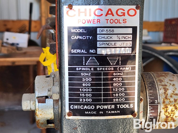 chicago-dp-558-1/2-hp-drill-press-image-12