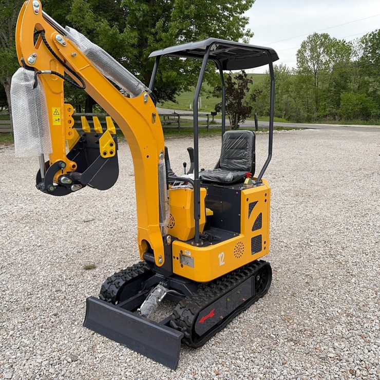 #159 • Unused 2026 ZJG ZJ-12 Mini Excavator